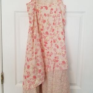 Gorgeous, delicate Garnet Hill flowered dress sz12